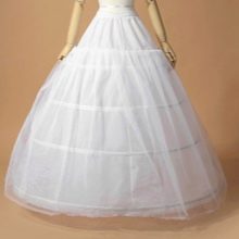 Crinoline 4-ring bridal petticoat