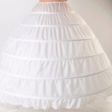 Crinoline 6-ring bridal petticoat