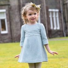 Pakaian Tweed untuk kanak-kanak perempuan berumur 3-5 tahun