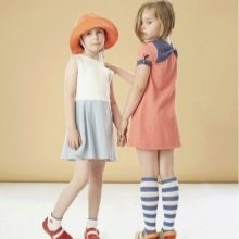 Pakaian a-line musim panas untuk kanak-kanak perempuan