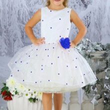 Елегантна рокля за момиче на 4-5 години, великолепна