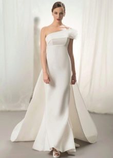  vestido de novia con cola
