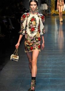 Trouwjurk in Russische stijl van Dolce Gabbana
