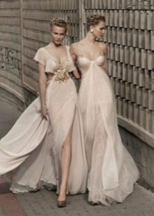 Svetlé svadobné šaty Galia Lahav