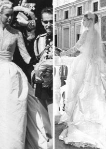 فستان زفاف جريس كيلي من الحرير