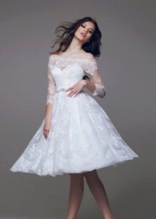 Vestido de Noiva Curto A-Line