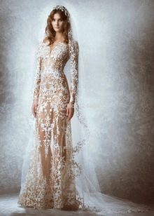 فستان زفاف زهير مراد الصريح