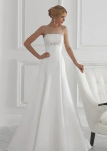 Baju pengantin A-line yang murah