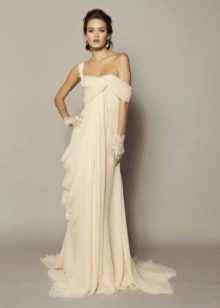 Graikiško stiliaus vestuvinė vasarinė suknelė
