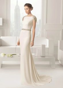 vestido de noiva de manga curta