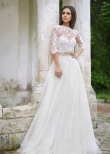 Kate Middleton stiliaus vestuvinė suknelė
