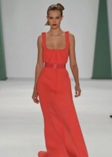 Carolina Herrera piros estélyi ruha