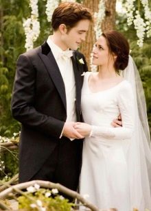 ชุดแต่งงานทไวไลท์ของ Kristen Stewart