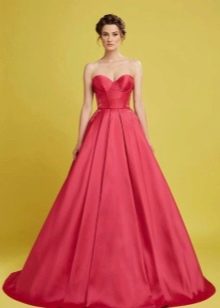 Corset a-line gown