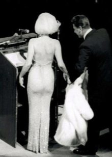 Marilyn Monroe Rhinestone kjole