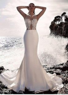 Mermaid wedding dress from Milano 2015 collection