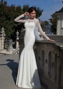 Gaun pengantin putri duyung dari Crystal Design