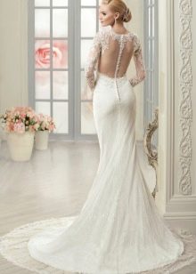 Vestido de novia sirena de Naviblue Bridal