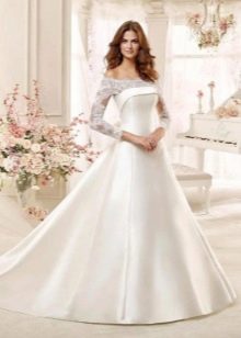 Vestit de núvia de línia A