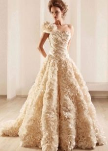 Ivory Puffy Wedding Dress