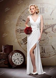 Koleksi Pengantin 2014 Slit Wedding Dress