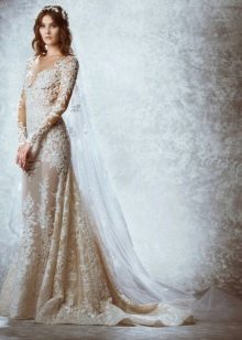 Wedding dress from Zuhair Murad 2015 in lace