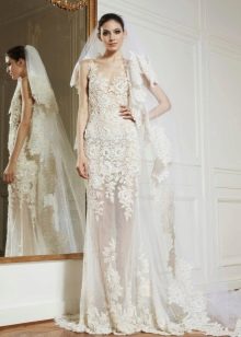 Vestido de novia de la colección 2013 translúcido