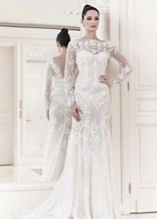 Suknia ślubna z kolekcji 2014 syrenka