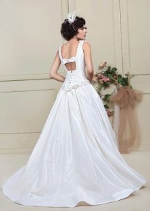 Extravagancia floral colección de vestidos de novia con abertura en la espalda