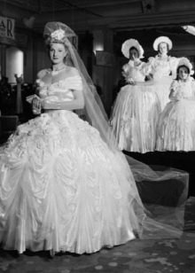 Vestido de novia vintage exuberante