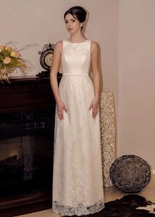 Gaun pengantin sederhana dari Victoria Karandasheva