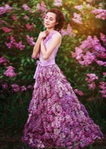 Vestido lilás