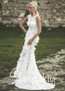 Slanovski wedding dress fitted
