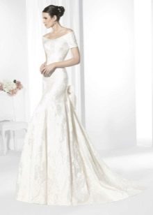 Franc Sarabia Off-the-Shoulder Wedding Dress
