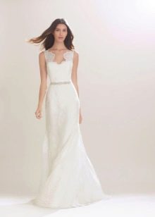 Classic wedding dress with lace