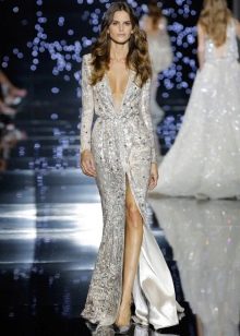 Wedding Dress by Zuhair Murad with Sleeves