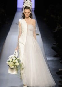 Сватбена рокля от Жан Пол Готие до пода