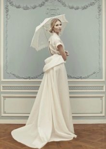 Poročna obleka Ulyane Sergeenko