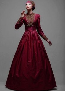 Svatební hidžáb z Tulipia červená