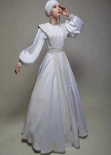 Muszlim menyasszonyi ruha Tulipia márkától