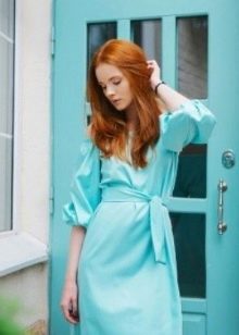 Mint dress for redheads