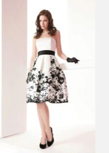 Floral Print Corset Dress