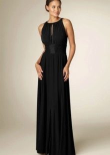 Zwarte Griekse jurk