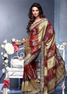 Vestido sari nacional