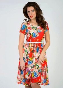 Tatianka haljina s cvjetnim printom