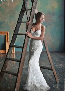 Pletené svadobné šaty Anny Radaevovej
