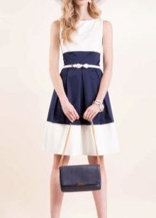 Summer dress in nautical style