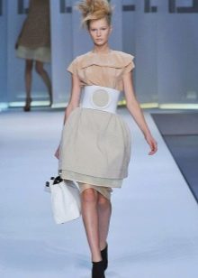 Bag for a dress with a bell skirt