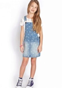 Sluneční šaty pro dívky 9-11 let