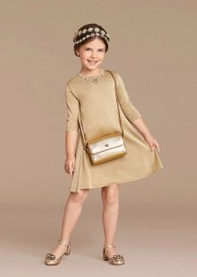 Дизайнерска рокля за момичета 6-8 години